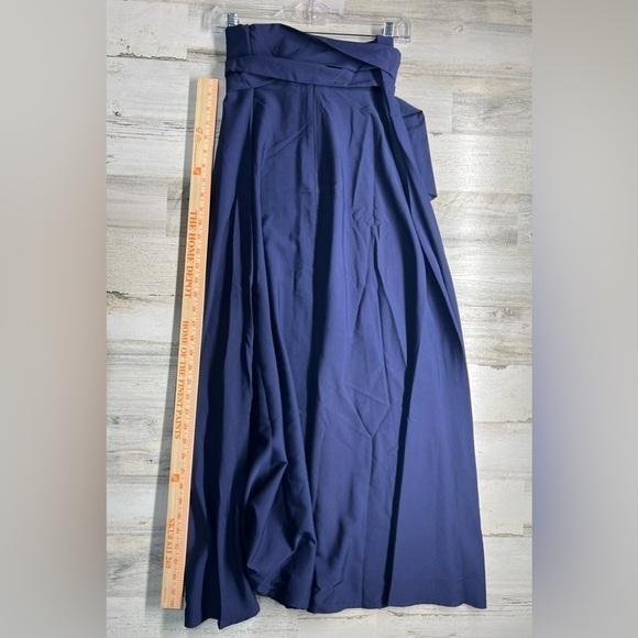 Vintage Retro Inspired Navy Blue Skirt Size M - Picture 4 of 5